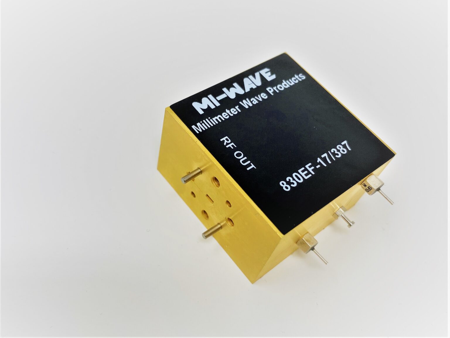 60GHz to 90 GHz EBand Mechanically Controlled Oscillator Sources