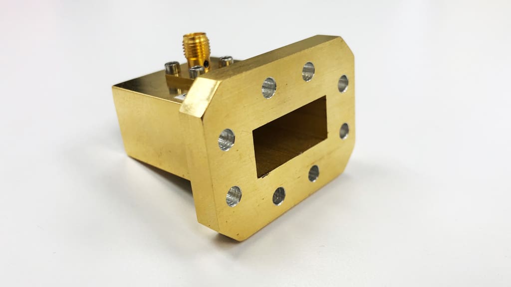 Waveguide to Coax Right Angle Adapters Transitions