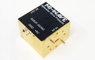 955UF-30-383, Low Noise Amplifier, 40GHz - 60GHz, Small Signal Gain 30dB, Noise figure 5dB