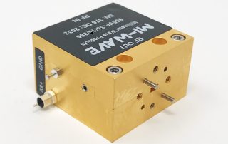 955VF-30-10-385, Low Noise Amplifier, 50 GHz - 75 GHz, Small Signal Gain 30 dB, Noise Figure 5.0 dB