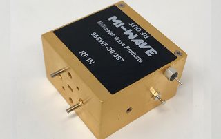 955WF-30-387, Low Noise Amplifier, 75 GHz - 110 GHz, Small Signal Gain 25 dB, Noise Figure 3 dB, Output Power(Psat)10 dBm