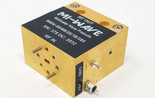 Power Amplifier, 50 GHz - 68 GHz, Small Signal Gain 35 dB, Output Power(Psat) (dBm) +15 dBm, WR-15