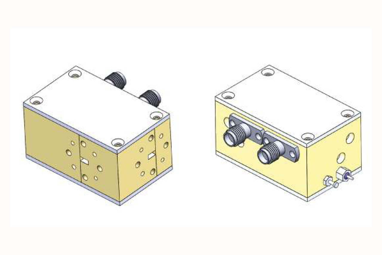 IQ Mixer WR28 RF Frequency 26.5 GHz 40 GHz