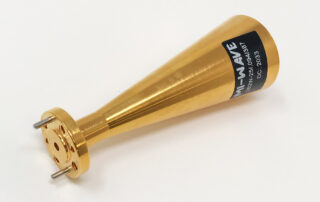 WR-10, conical horn antenna, 75GHz to 110GHz