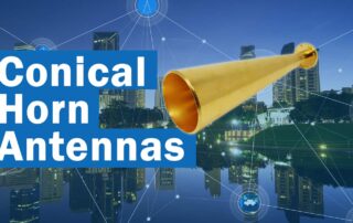What is a conical horn antenna?