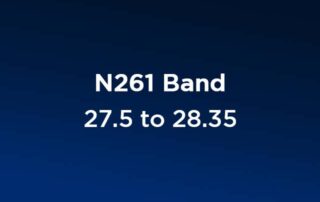 N261 Band – 27.5 to 28.35 GHz
